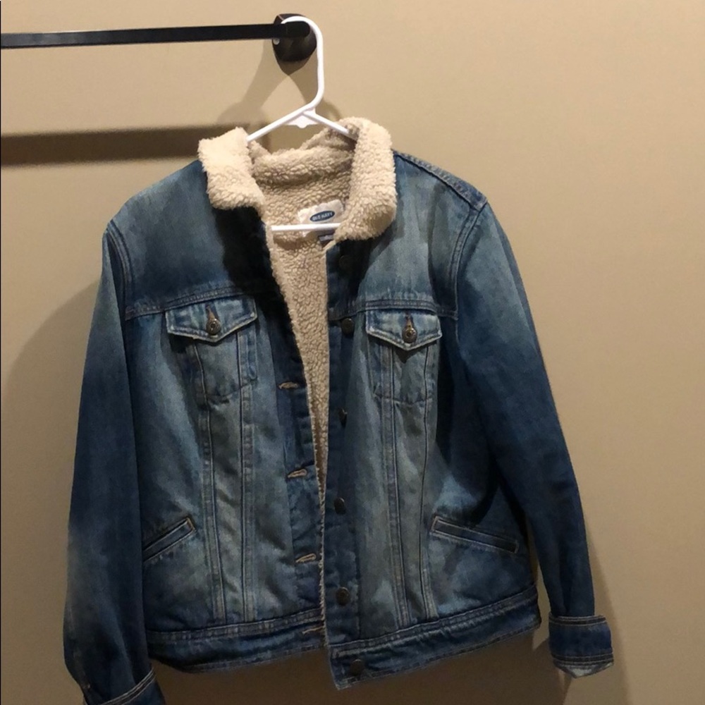 Fleece Lined Jean Jacket